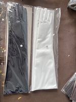 Lange Damen-Lederhandschuhe 50CM Leder PU-Leder Mode-Kleid Arm Winter Wärmehaltende Handschuhe
