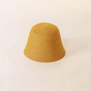 Chapeau de paille tressé simple et pliable en papier fin, nouvelle mode 2023, chapeau de soleil pour femme, protection solaire, idéal pour les voyages printemps-été - Product Image 3