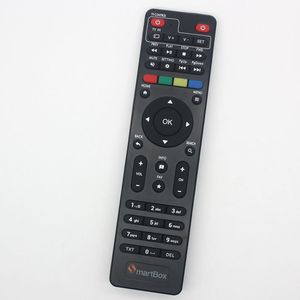 Télécommande de remplacement personnalisée pour décodeur <span class=keywords><strong>SMARTBOX</strong></span> STB avec code roulant/fixe, en ABS, portée 5-10m - Vente en gros - Product Image 1
