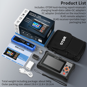 Comptyco thông minh mini FTTH OTDR KP800 hoạt động sợi quang thử nghiệm 850/1300/1310/1550/1625/1650nm OPM VFL 100km <span class=keywords><strong>SM</strong></span> <span class=keywords><strong>mm</strong></span> sống thử nghiệm OTDR - Product Image 6