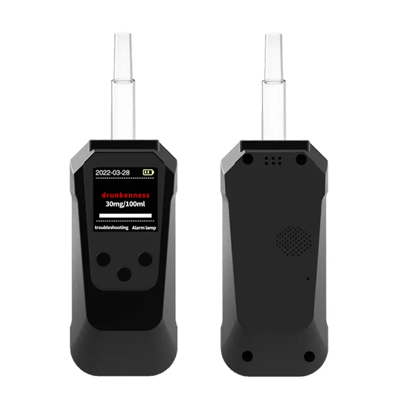 Impresora personalizada conectada por Bluetooth para solución rápida de problemas, probador de alcohol, prueba continua de alcohol más de 1000 veces