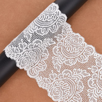Garniture dentelle en Crochet, élastique, en Nylon, 100% nouveau, vente en gros