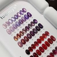 TUOMIYA – Kit de gel UV pour ongles effet œil de chat, 32 couleurs, design français, écologique, non toxique, longue tenue, pour salon, vente en gros ODM/OEM