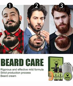Ensemble de soins de <span class=keywords><strong>la</strong></span> <span class=keywords><strong>barbe</strong></span> pour hommes bio sans paraben Acide hyaluronique à base de plantes végétaliennes et hydratant Rafraîchissant Aide à <span class=keywords><strong>la</strong></span> croissance de <span class=keywords><strong>la</strong></span> <span class=keywords><strong>barbe</strong></span> - Product Image 5