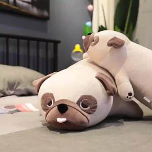 Großes, neues, süßes Tier-Kawaii-Mops-Plüschtier, Schlafkissen, Kindergeburtstagsgeschenk - Product Image 5