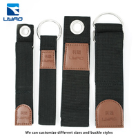 Boucle de crochet en nylon personnalisable Sangles de rangement à boucle de crochet robustes Sangle de levage lourde réutilisable Logo personnalisé Carton gratuit disponible