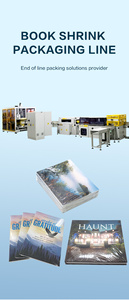 Machine automatique d'emballage rétractable de livres et emballeuse de caisses pour magazines, rouleau jumbo de papier hygiénique - Product Image 6