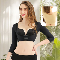 Top Moldeador Postquirúrgico BBL con Cierre Frontal Personalizado para Mujer, Faja Ajustable Bajo el Busto, Chaleco Moldeador de Soporte con Múltiples Ganchos