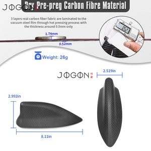 Capot <span class=keywords><strong>d</strong></span>'<span class=keywords><strong>antenne</strong></span> aileron de requin en fibre de carbone véritable pour Toyota GR Corolla GZEA14 2023 2024 2025 2026 Accessoires extérieurs - Product Image 5