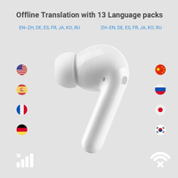 TimeKettle M3 langue traducteur simultané casque interprétation d'affaires écouteur voyage traduction vocale écouteurs