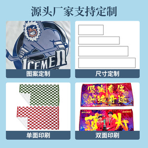 Toalla cuadrada personalizada Xinshang con diseño de dibujos animados de anime, suave y absorbente, para promoción. - Product Image 2