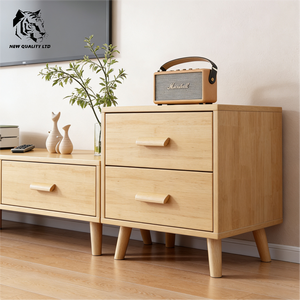 Aparador de madera de diseño nuevo para sala de estar, fabricado en fábrica, a buen precio, personalizado, gran stock listo para enviar, mueble de exhibición. - Product Image 4