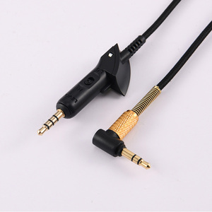 Câble audio de remplacement Câble <span class=keywords><strong>casque</strong></span> <span class=keywords><strong>pour</strong></span> <span class=keywords><strong>Bose</strong></span> QuietComfort 15 Câble de mise à niveau <span class=keywords><strong>pour</strong></span> <span class=keywords><strong>casque</strong></span> QC15 Fil tressé en nylon - Product Image 4