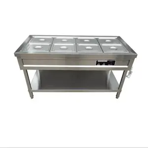 Electric Or Iphone Control System Buffet Food Warmer Hotel Buffet Equipment 2 Stainless Steel Bain