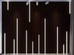 Pannello Murale WPC Effetto Legno <span class=keywords><strong>per</strong></span> Design d'<span class=keywords><strong>Interni</strong></span> in Stile Industriale - Product Image 1