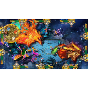 Trong nhà <span class=keywords><strong>video</strong></span> Arcade Trò chơi bắn súng máy Quỷ & Chim săn cá Board-Tiếng Anh ngôn ngữ đồng xu hoạt động - Product Image 5