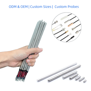 Alta precisione <span class=keywords><strong>NTC</strong></span> sensore di temperatura 10k Ohm termistore per HVAC & Automotive con doppia sonda - Product Image 5