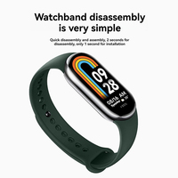 Pour Mi Band 6 Bracelet Silicone Dragonne Coloré Montre Intelligente pour Xiaomi Bracelet 6 Bracelets Remplacement Silicone Solide Bracelet
