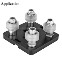 Roda Mini v Xtreme POM presisi tinggi untuk Printer 3D dan CNC Router rel v-slot Openbuilds