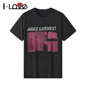 China Supplier Casual Polyester T Shirt Custom Printing Round Collar S-5xl Short Sleeve Custom Sweatshirt Men's T-Shirts