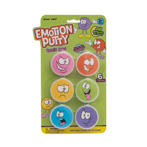 Juguete de Slime Elástico No Tóxico con Logotipo Personalizado, Seis Tipos de Empaque de Papel, Burbujas, Purpurina y Dijes para Terapia - Product Image 3
