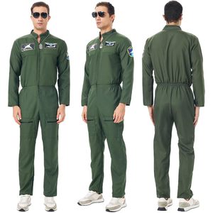 Disfraz de Piloto de Combate JoyFuncos para Hombre, Mono de Aviador, Traje de Vuelo, Disfraz de Halloween, Disfraz de los Años 40, Disfraz de Carnaval, Cosplay - Product Image 2