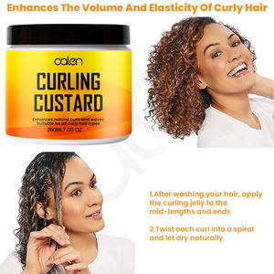 Luxfume 200ML Volume Curls Bouncy Wave Nourrissant Curl Jelly Cream Private Label Hydratant Lissage Protection Thermique <span class=keywords><strong>Cheveux</strong></span> - Product Image 4