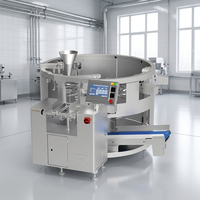 Machine d'emballage rotative de type M pour sacs de grande taille, multifonctionnelle, à large ouverture de 350 mm, pour aliments à base de viande, granulés solides, GDS210B-10
