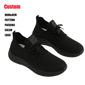 Chaussures de course légères et respirantes en maille anti-odeur pour hommes et femmes, style classique décontracté pour l'extérieur, qualité supérieure usine - Product Image 1
