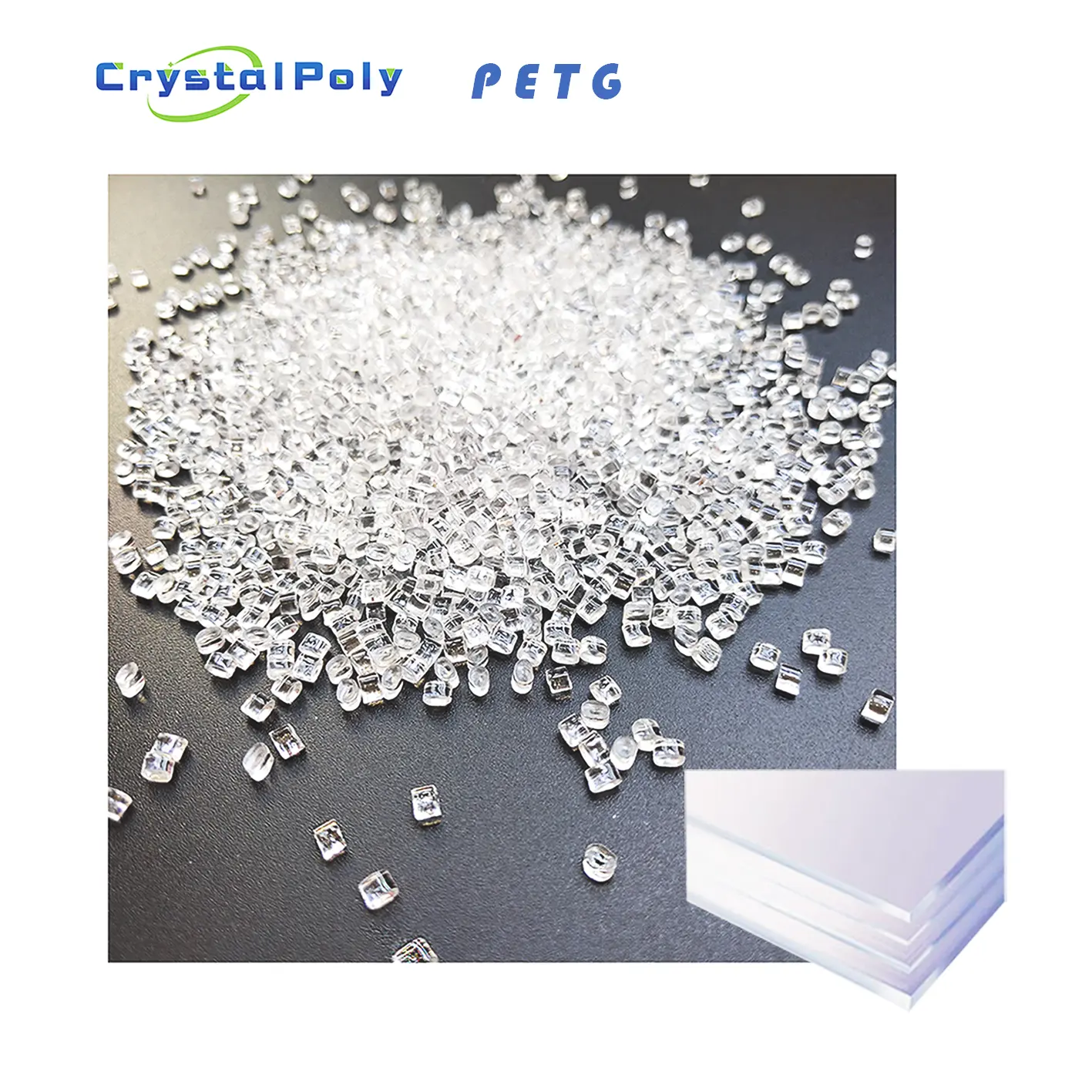 Petg-Kunststoff-Rohmaterial /Flaschenqualität Petg-Harz /Petg-Pellets für Filament