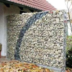 Duvar Galvanizli Taş Sepet Çit Çoklu Kaya Metal Tel Örgü Kutu - Product Image 5