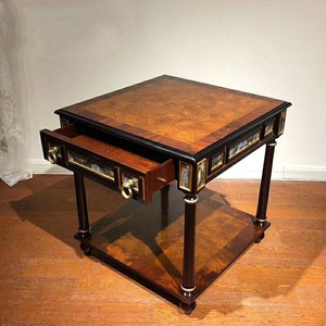 Chất lượng cao phong cách retro vuông cà phê bàn gỗ - Product Image 4