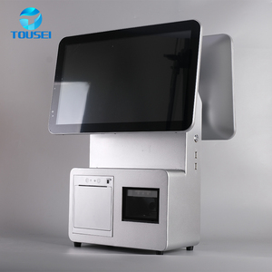 Tất cả trong một PC POS 15 "màn hình Android 11 Windows 10 bán lẻ 80 mét máy in tiền mặt đăng ký EPOS thiết bị đầu cuối với máy quét - Product Image 1