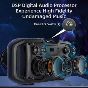 Speaker Bluetooth Portabel X10 120W StormBox Blast Speaker Nirkabel Outdoor Tahan Air IPX7 Speaker untuk Pesta dan Berkemah Waktu Putar 30 Jam - Product Image 4