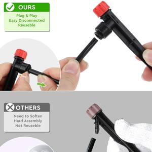 Sistema de riego por goteo con tubería de 1/2 pulgada, fácil de instalar, para jardín, patio, plantas en maceta y flores - Product Image 3