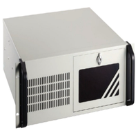 Boîtier industriel Adlinktech série RK-410 4U pour montage en rack, profondeur réduite 19 pouces, backplane 14 emplacements, support carte mère ATX, boîtier IPC