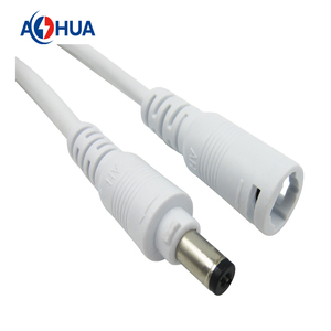 5.5 aohua * 2.1 מ "מ/5.5*2.5 מ" מ זכר ונקבה dc, 25a 4a עבור תאורה רצועת הוביל - Product Image 2