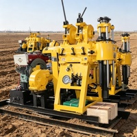 Prix d'usine – Foreuse de puits d'eau 200m XY-200 – Puissante machine de forage diesel pour l'exploration géologique