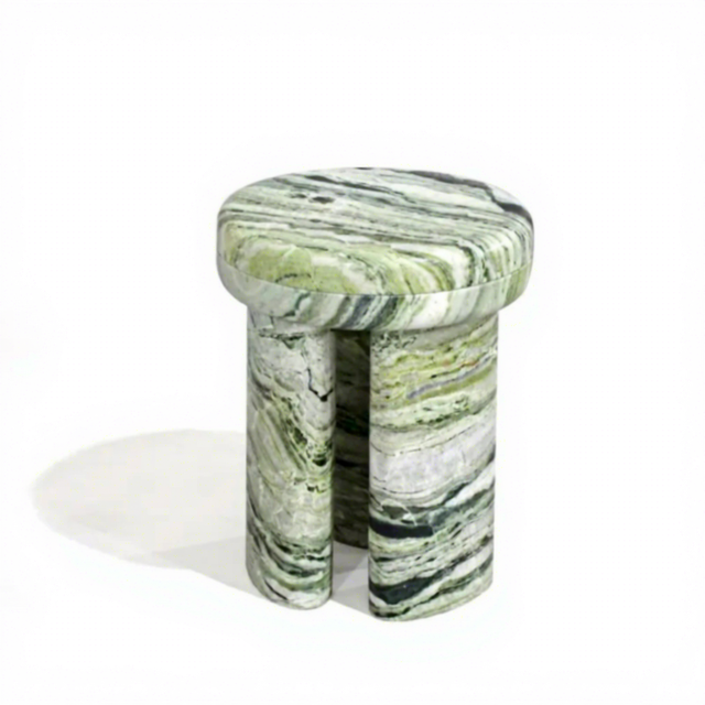 Newstar Marble Stone Bedroom Side Table Custom Plinth Display Table Office Sofa Furniture Small Marble Coffee Table