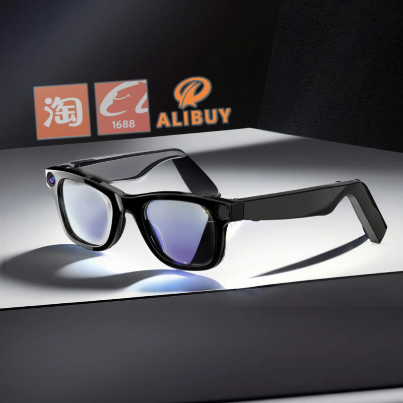 Система покупки Alibuy AI очки Bluetooth умные очки голосовой перевод с камерой новая технология Гуанчжоу выставочный агент