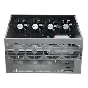 Boîtier personnalisé pour serveur d'ordinateur ATX PSU 6 Gpu 8 Gpu System 6u Rig <span class=keywords><strong>Case</strong></span> - Product Image 4