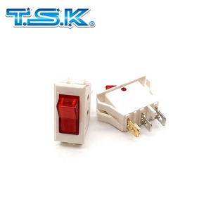 <b>Pinball</b>/<b>Arcade</b>/Amusement kit accessories - 3 Pin Power Switch with Light - 3 Pin Power Switch with Light - Product Image 2