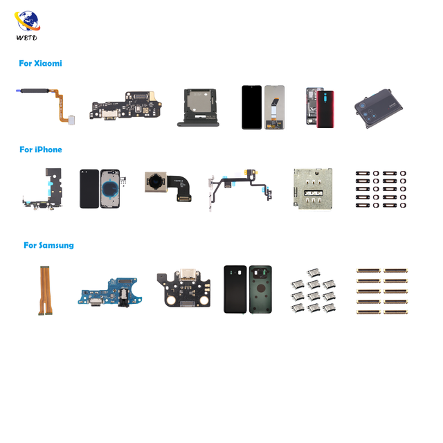 Factory Wholesale & Dropshipping Charging Port Board Mobile Phone Spare Parts Flex Cables for Honor X6