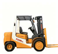 Forklift TCM 3 ton, dengan Desain Ramping, Cocok untuk Berbagai Peralatan Penyimpanan Pabrik dan Gudang.