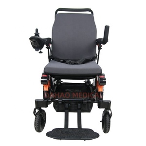 Sedia a Rotelle Elettrica con Schienale Alto, Batteria al Litio su Entrambi i Lati, Motore Doppio <span class=keywords><strong>da</strong></span> 300W, Telaio in Alluminio per Adulti Disabili con Paralisi Cerebrale - Product Image 1