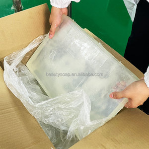 Tan Chảy Và Đổ Glycerin Tự Làm <span class=keywords><strong>2</strong></span> Lb Giữ Ẩm Thủ Công Tự Nhiên Xà Phòng Trong Suốt Cơ Sở, Rõ Ràng Và Trắng Cơ Sở Xà Phòng - Product Image 5