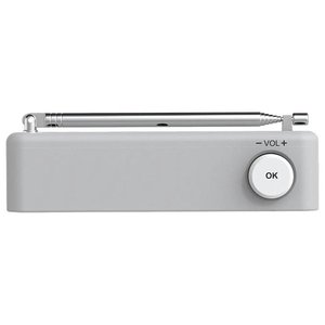 Radio portable Kenwood DAB+ FM Bluetooth 3W Blanc Argent Affichage numérique - Product Image 3