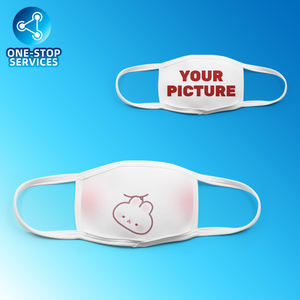 Mascherine Facciali Riutilizzabili Personalizzate con Cartoni Animati, Antipolvere, Protezione Solare per Sport - Product Image 2