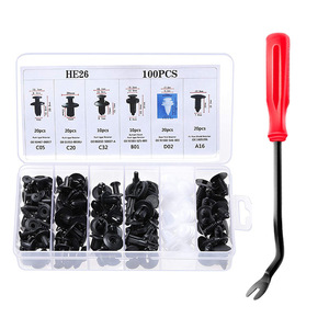 Clips de Expansión Universales de Plástico para Paneles de Puerta de Automóviles, 100 Unidades en Caja, para Reparación de Coches - Product Image 3