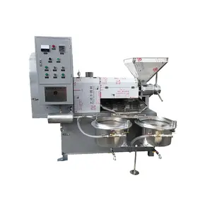 Máquina de prensa de aceite completamente automática, máquina de extracción de aceite de maíz, semillas negras, máquina de procesamiento de aceite de girasol con filtro de vacío